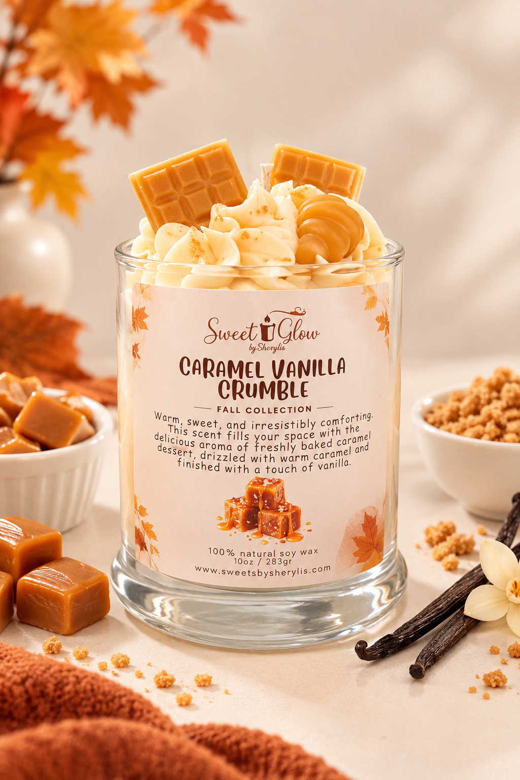 CARAMEL VANILLA CRUMBLE