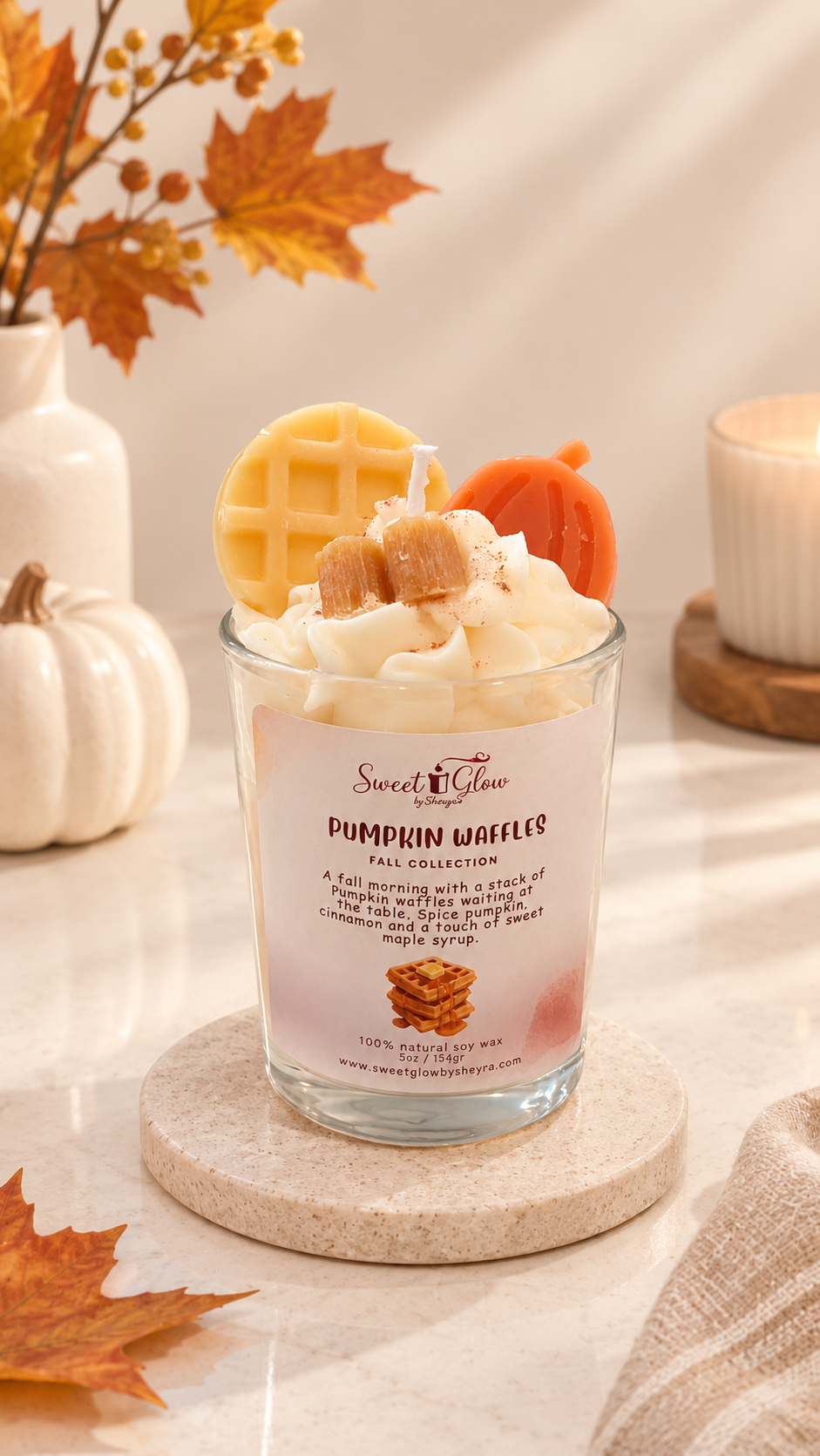PUMPKIN WAFFLES