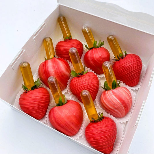 BOOSY CHOCOLATE STRAWBERRIES