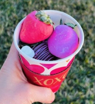 COFFEE STRAWBERRIES CUP